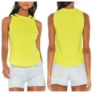 we the free people seat neon sleeveless tank top